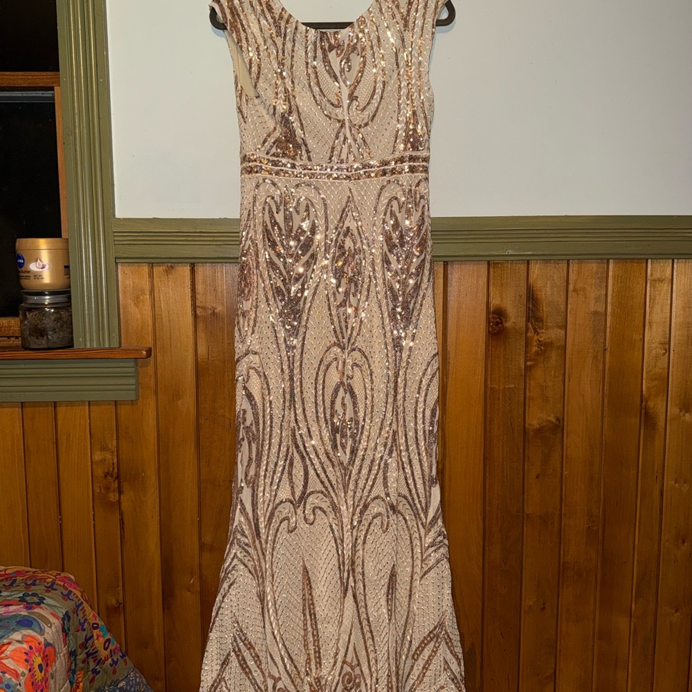 Alessia Sequin Gown
